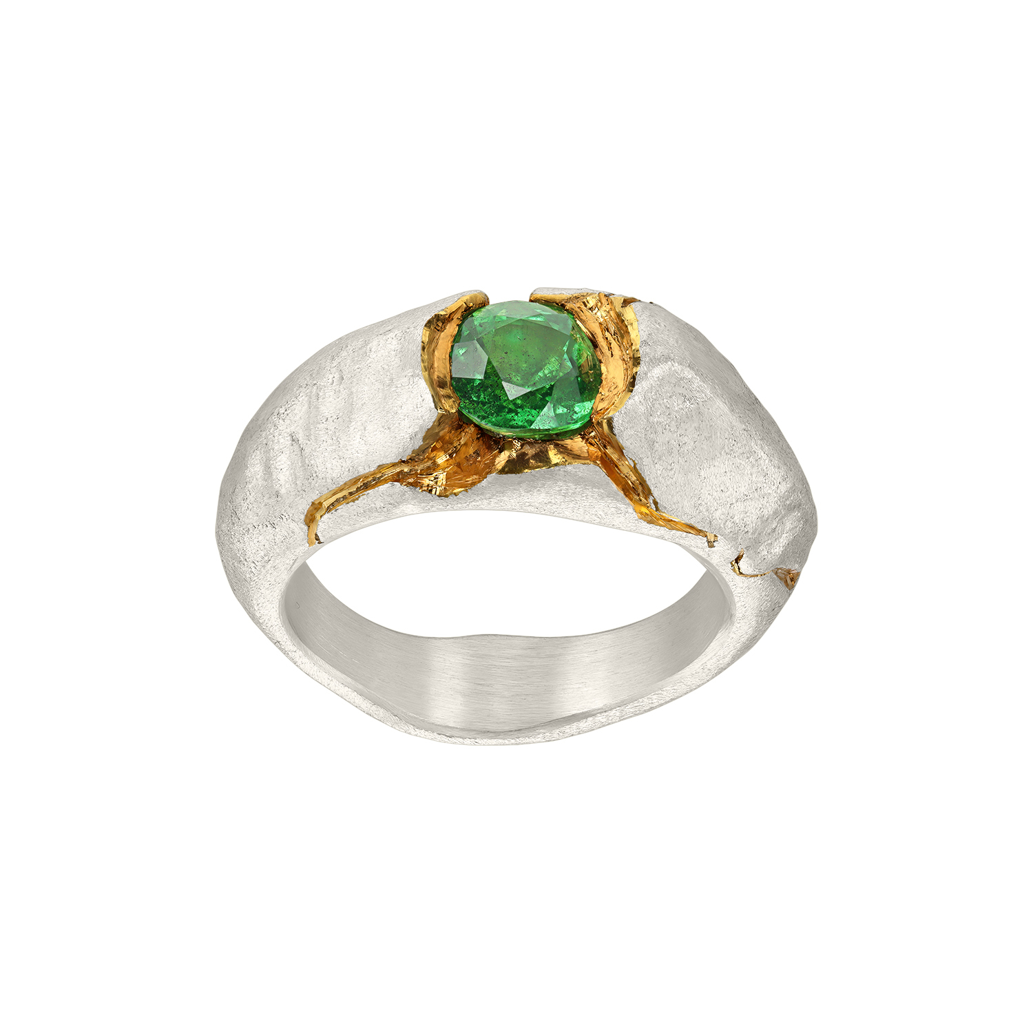Joule Bromo tsavorite ring